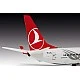 Μοντέλο συναρμολόγησης, Revell, Αεροπλάνο, Boeing 737-800 Turkish Airlines, 63 ανταλλακτικά