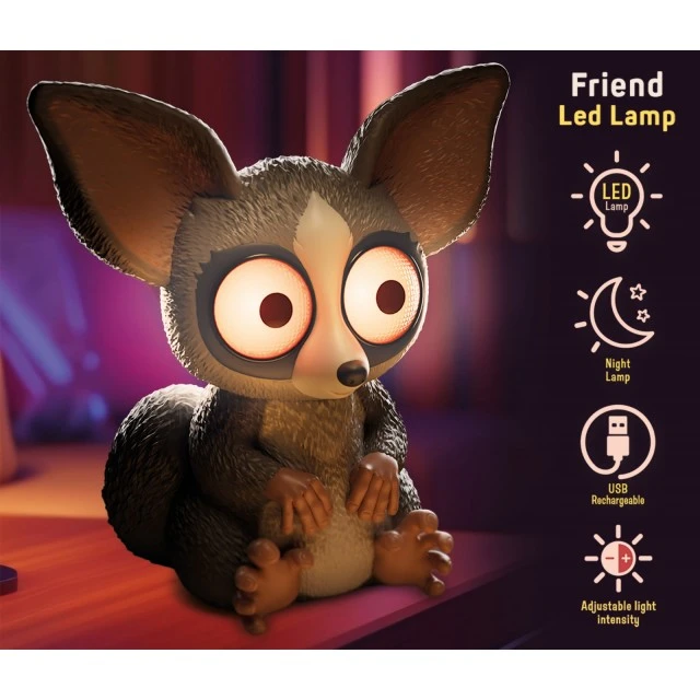 Νυχτερινή λάμπα LED, Lisciani, Rainy Days, Baby Galago Friend