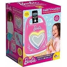 Σετ ηχείων Karaoke, Lisciani, Barbie, Bluetooth με μικρόφωνο