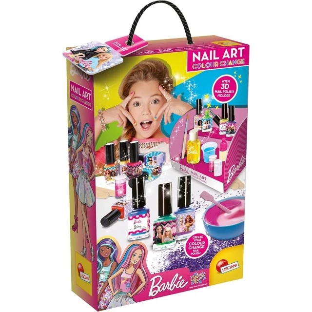 Δημιουργικό σετ Lisciani Barbie φτιάξε μόνος σου βερνίκια νυχιών