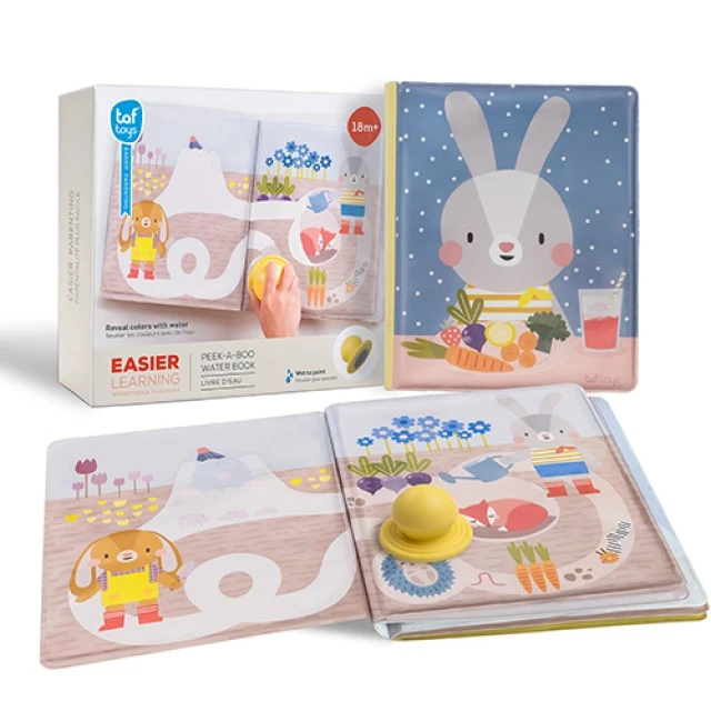 Βρεφικό βιβλίο ζωγραφικής με νερό, Taf Toys