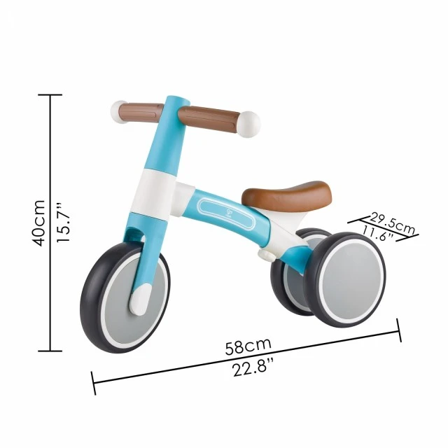 Πρώτη ζάντα ισορροπίας Hape Vespa, γαλάζιο