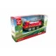 Τρένο με μανιβέλα και USB, Hape, Red