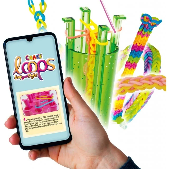 Δημιουργικό κιτ, Craze, Loops, DIY βραχιόλια με λαστιχάκια