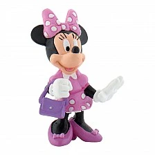 Συλλεκτική φιγούρα, Walt Disney, Bullyland, Minnie Mouse με τσάντα