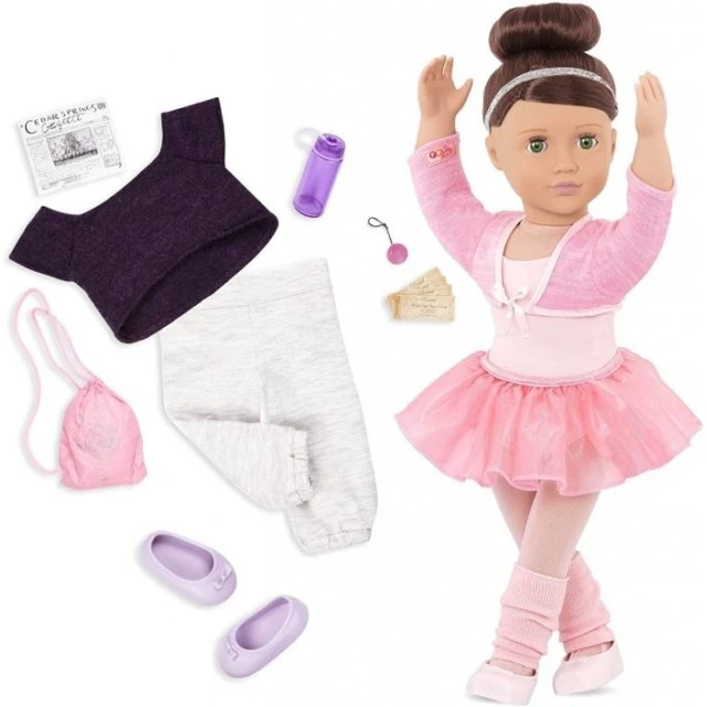 Κούκλα Sydney Ballerina με δύο ρούχα και αξεσουάρ