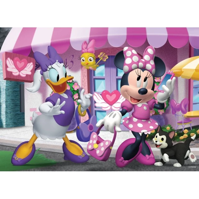 Παζλ, Lisciani, Minnie Mouse, Παζλ διπλής όψης 35 τεμαχίων