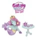 Комплект фигурки Galupy Русалка, Сервиз за чай, 5 части