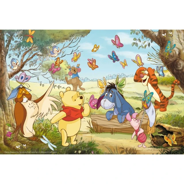 Παζλ, Lisciani, Winnie the Pooh, Παζλ διπλής όψης 24 τεμαχίων