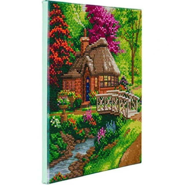 Κιτ τέχνης για Diamond Art House, 30 x 30 cm, 6 τεμάχια