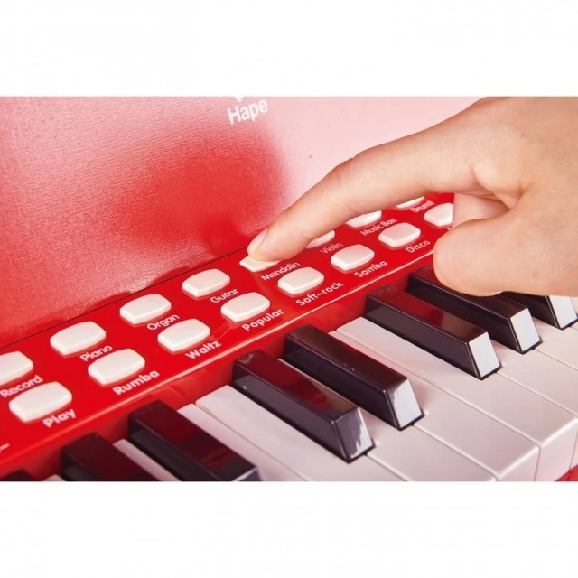 Hape Light Ξύλινο Πιάνο, Κόκκινο