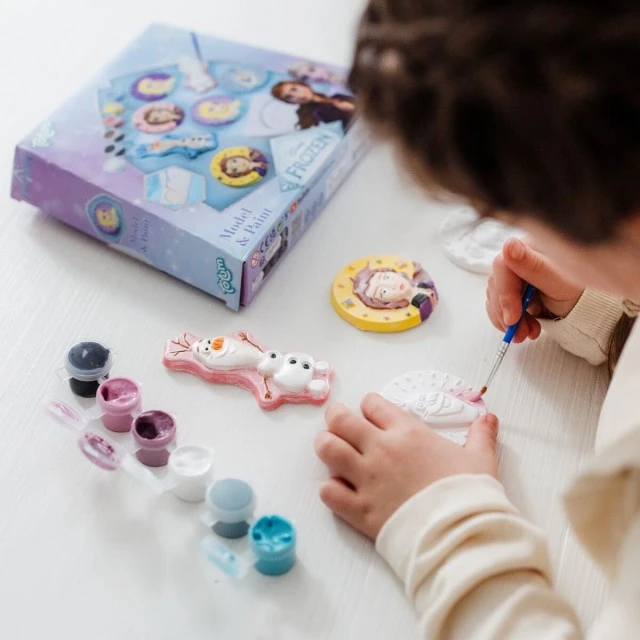 Δημιουργικό κιτ, Totum, Frozen, γύψινες φιγούρες DIY
