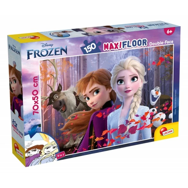 Παζλ, Lisciani, Frozen, Παζλ διπλής όψης 150 τεμαχίων