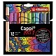 Σετ μαρκαδόρων, Stabilo, Cappi Arty ST168/12-1-20, 12 χρώματα