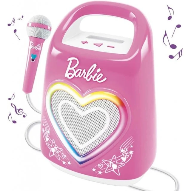 Σετ ηχείων Karaoke, Lisciani, Barbie, Bluetooth με μικρόφωνο