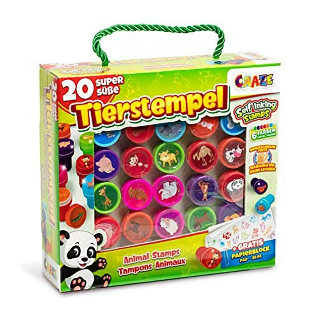 Σετ γραμματοσήμων, Craze, Animals, 20 τεμάχια, Πολύχρωμο