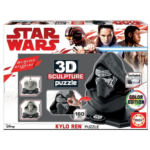 Kylo Ren - Puzzle 3D Sculpture