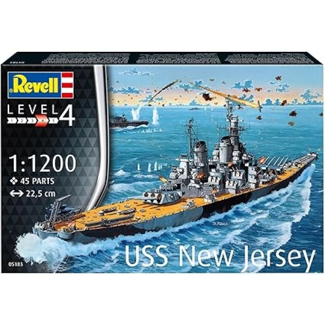 Μοντέλο συναρμολόγησης, Revell, Θωρηκτό USS New Jersey