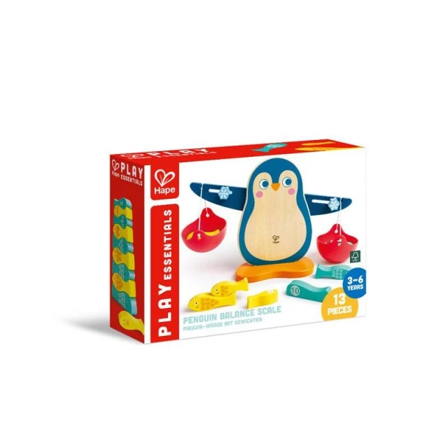 Εκπαιδευτικό σετ Ζυγαριά Ζυγαριά, Penguin, 13 μέρη
