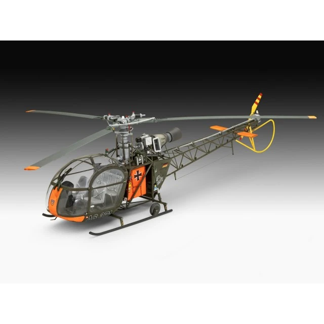 Μοντέλο συναρμολόγησης, Revell, Ελικόπτερο, Alouette II, 191 ανταλλακτικά
