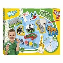 Δημιουργικό κιτ, Τοτούμ, Μοντέλο και ζωγραφική άγρια ζώα