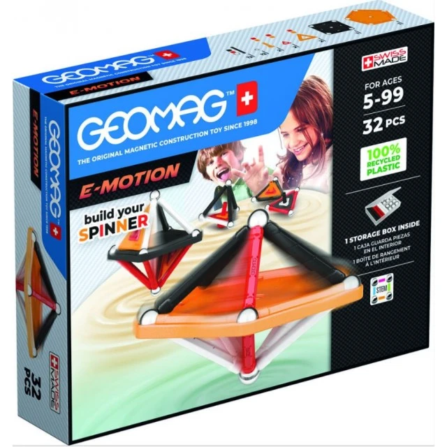 Μαγνητικός κατασκευαστής, Geomag, πάνελ E-Motion, 32 τεμάχια