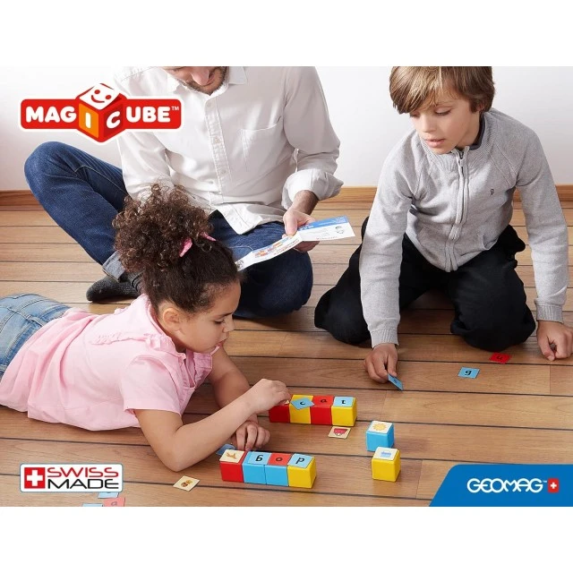 Μαγνητικός κατασκευαστής Magicube, Δημιουργία λέξεων 258, 55 κομμάτια