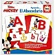Εκπαιδευτικό παζλ, Educa, Mickey and Friends, Alphabet, 81 τεμάχια