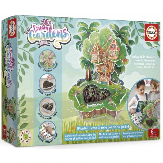 Εκπαιδευτικό παιχνίδι, Educa, Dream Garden, Tree House