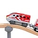 Υπεραστική ατμομηχανή με μπαταρία, Hape, 12 x 4 x 5 cm, Κόκκινο