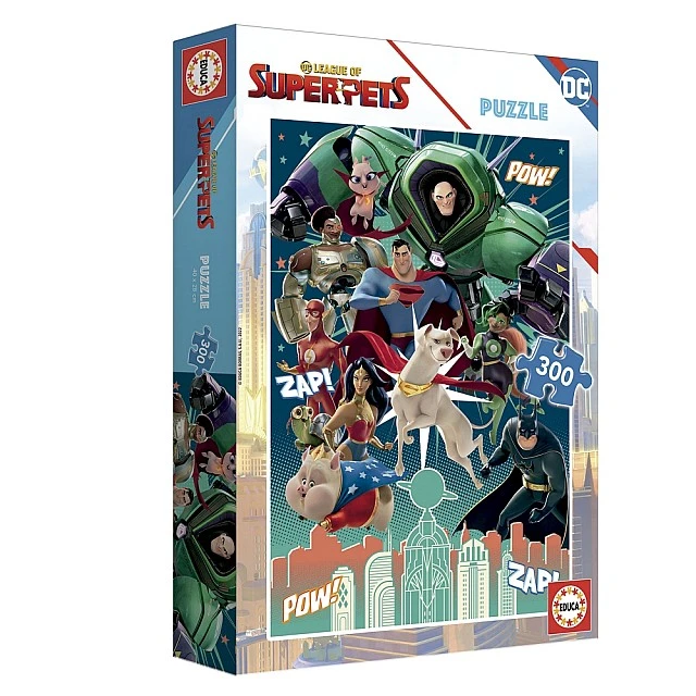 Παζλ Educa DC League of Super-Pets 300 κομμάτια