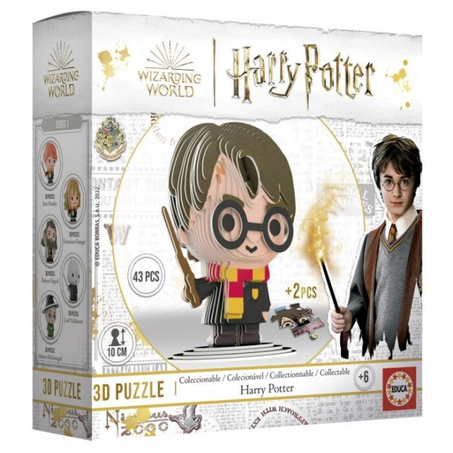 Puzzle, Educa, Minifigure, Harry Potter 3D, 43 τεμάχια