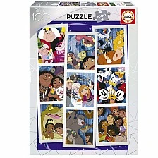 Παζλ, Educa, Κολάζ 100 χρόνια Disney, 1000 κομμάτια