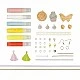 Δημιουργικό κιτ Be Teens, 5 κοσμήματα DIY