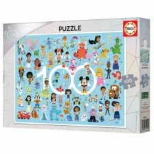 Puzzle, Educa, 100 χρόνια Disney, 100 κομμάτια