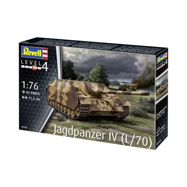 Συναρμολογημένο μοντέλο Jagdpanzer IV L/70, 83 μέρη