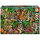 Παζλ Tigers in the jungle, 500 κομμάτια