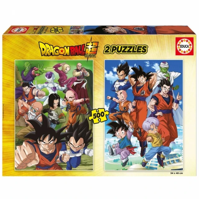 Παζλ Dragon Ball 2 σε 1, 2 x 500 τεμάχια