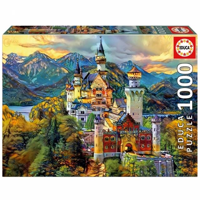Παζλ Neuschwanstein Castle, 1000 τεμάχια