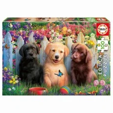 Puzzle Puppies Posing, 100 τεμάχια