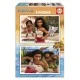 Puzzle, Educa, Moana II, 2 x 100 τεμάχια
