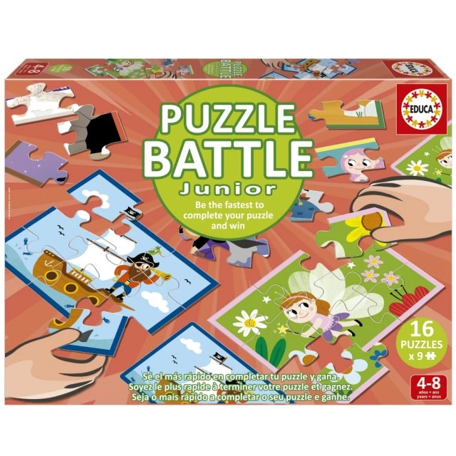 Παζλ Battle set Educa 16 x 9 κομμάτια Fantasy