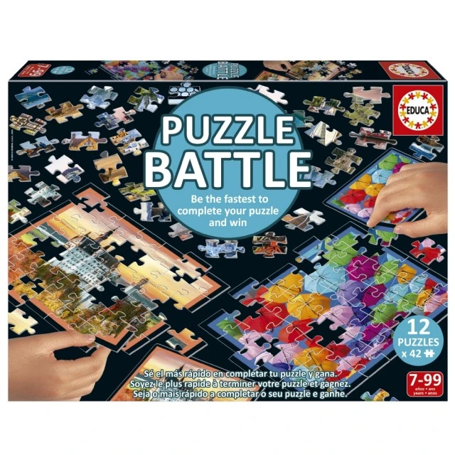 Παζλ Battle set Educa 12 x 42 κομμάτια Ταξίδι