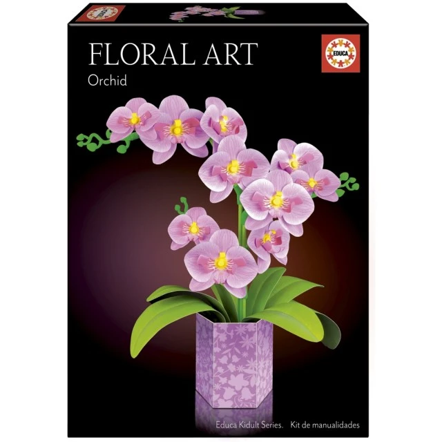 Παζλ 3D, Floral Art, Educa, Orchid