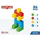 Магнитен конструктор Magicube, Full Color, 24 части