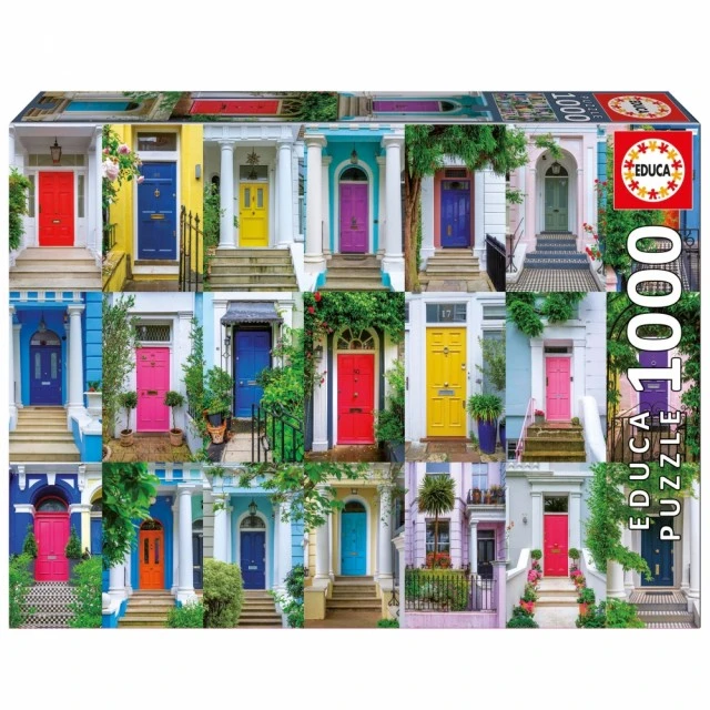 Παζλ Educa Πόρτες του Notting Hill 1000 κομμάτια