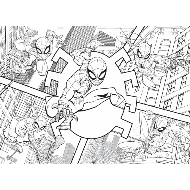 Παζλ, Lisciani, Spiderman, Διπρόσωπο παζλ 24 τεμαχίων