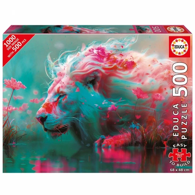 Παζλ, Educa, The Majestic Lion, 500 τεμάχια
