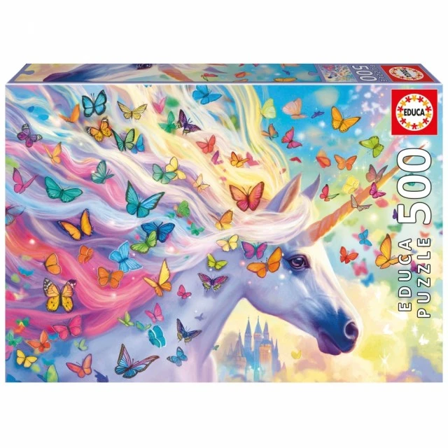 Παζλ, Educa, Unicorn Rainbow, 500 τεμάχια