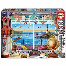 Puzzle, Educa, Life at the Port, 1000 τεμάχια